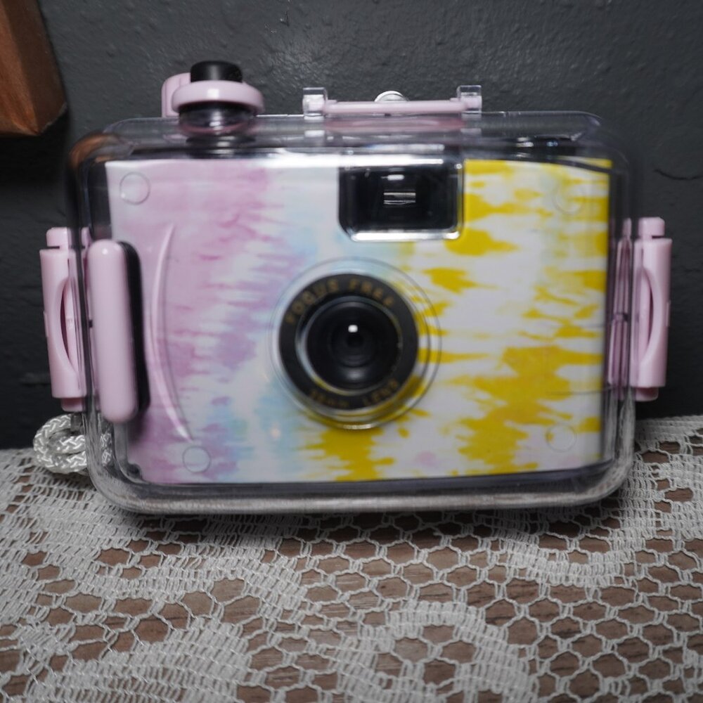 Sunnylife Underwater Camera Tie Dye Design Waterproof 35mm Open Box